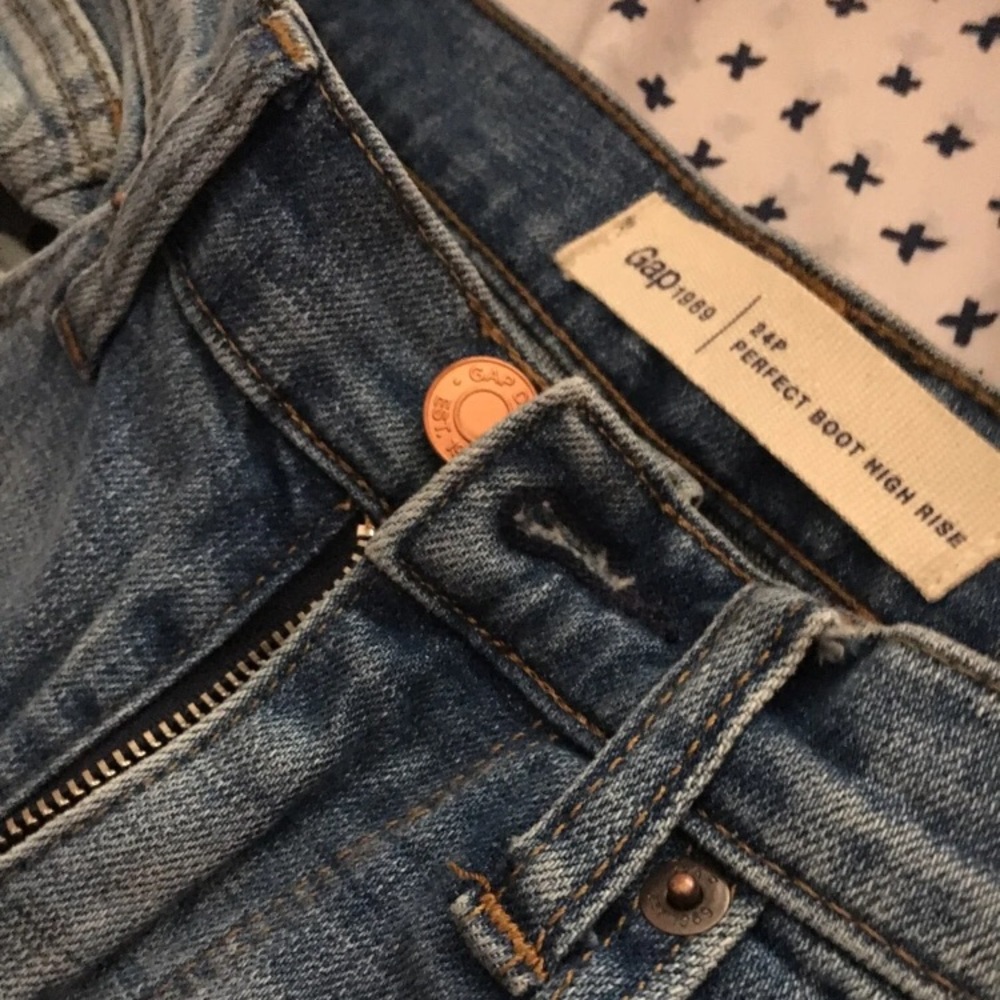 High Rise Boot Cut Jeans